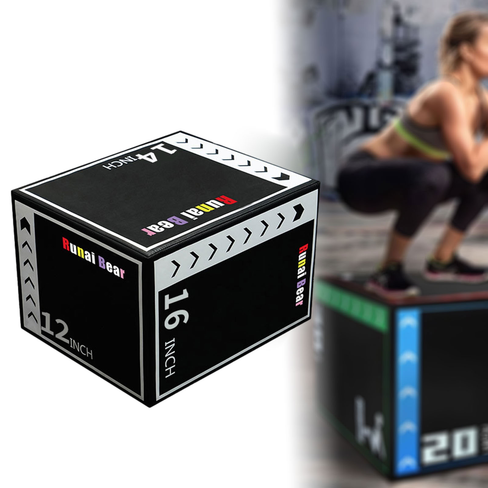 Przenośny box do ćwiczeń skoko – Box Jump Plyo recenzja i cena